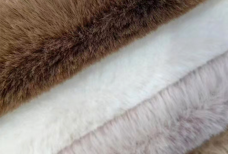 1100 mg * 165 cm Tessuto peluche in pelliccia di coniglio grande 1100 mg * 165 cm Tessuto peluche in pelliccia di coniglio grande