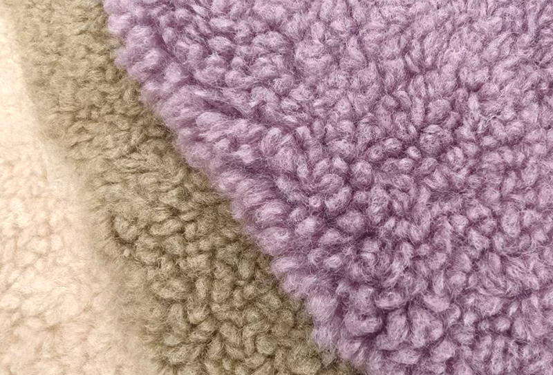 Tessuto a grana riccia in cashmere Fair Isle da 700 mg * 160 cm