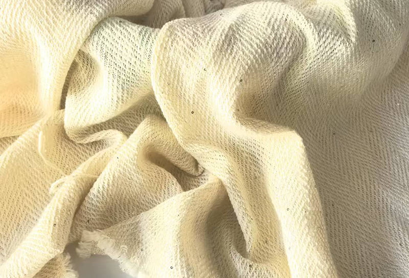 370mg 148cm Tessuto tweed di poliestere/tessuto ispirato a Chanel 980240