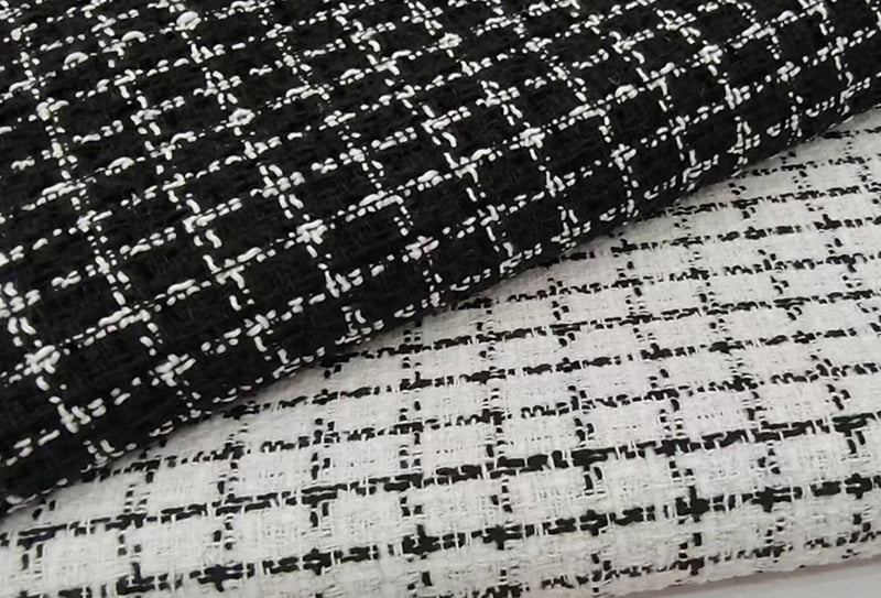 500 mg 148 cm Tessuto Tweed/tessuto piccolo # ispirato a Chanel adatto per borse/cappelli